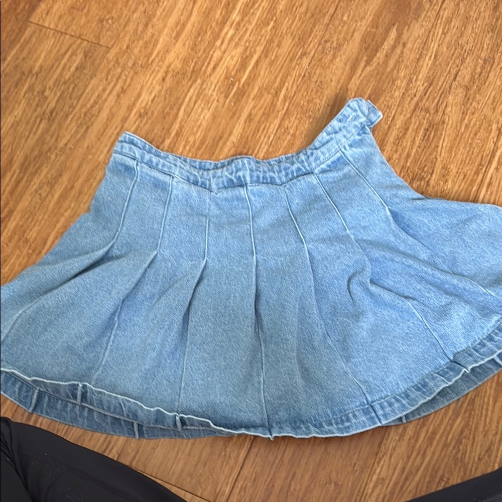 Forever 21 Blue Denim Skirt